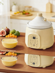 OneQbaby | Micro-pressure Baby Food & Congee Electric Stew Pot