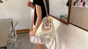 MY Local delivery Womens Bag 2025 N-EW Fashion Shoulder Tote Large Capacity All Match Niche Backpack Backpack