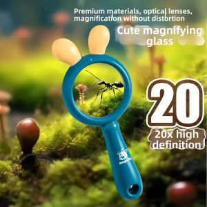 WEVOLA | Child-friendly 20x Magnifying Glass
