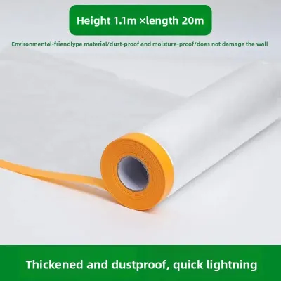 Plastic Furniture Dust Cover Film Bedroom Wardrobe Sofa Home Decorations Protective Cover Bedding Universal Duster Cloth