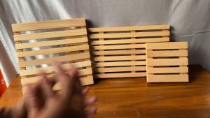 ALAS KAYU AESTHETIC | TATAKAN KAYU