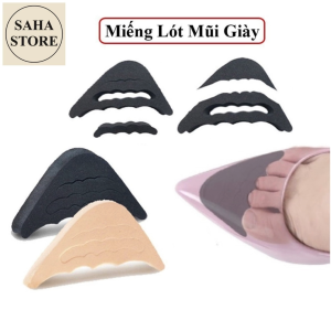 Miếng lót mũi giày cao gót SAHA928 đệm lot giầy độn su non chống rộng trơn trượt nứt da đau giảm size êm chân