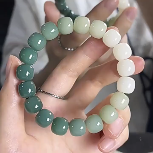 Natural bodhi string simple model bodhi single ring coil playing天然菩提手串简约款菩提单圈盘玩绕指柔佛珠念珠手饰手链直径10mm/11mm