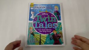 Frozen Disney Twin Tales I Am Elsa & I Am Anna Hardcover Storybook For Kids