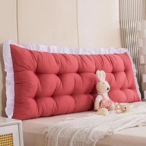 Đệm tựa đầu giường chữ nhật phong cách công chúa vải polyester mềm mại kích thước đa dạng từ 60cm đến 200cm