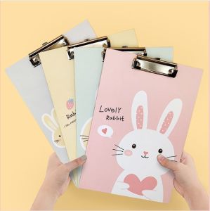 A4 Clip Board คลิปบอร์ด แผ่นรองเขียน ลายการ์ตูนน่ารัก