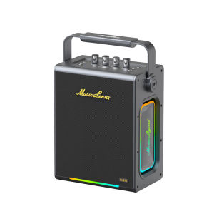 High Quality Bluetooth Speaker Berlin Sound HIFI Bass Cannon Outdoor Karaoke Sound System with Sound Card Stereo Wireless Audio