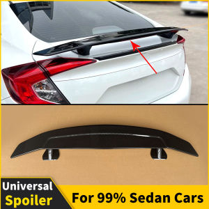 Universal Rear Wing Trunk Spoiler Tail Air Deflector Tuning For 99% Sedan Cars like BMW Toyota Honda Civic Kia Hyundai Mazda VW