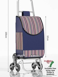 Foldable Elderly Shopping Trolley