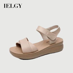 IELGY Sandals Womens Summer New Soft Sole Soft Surface Lightweight Non-slip Comfortable Beach Shoes