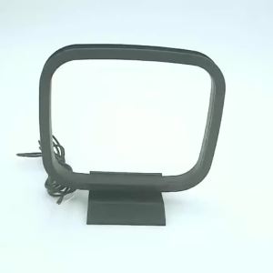 【Y】1PC HiFi AM FM Loop Antenna For Audio Receiver System 2-Wire