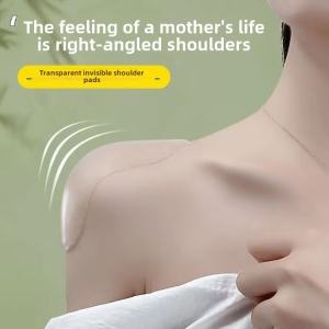 Silicone Shoulder Pads Invisible No Trace Anti Slip Womens Style Male Female Universal Home Use Beauty Body Shaping Increasing Height