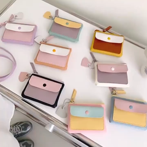 2025 Cute Mini Bag for Women - Multi-Function Clutch Purse with Detachable Long Strap Heart Chain