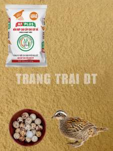 1 Kg Cám chim cút đẻ AF Plus 4040 cao cấp thức ăn cho chim gà rutin cút..