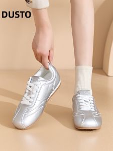 DUSTO | Silver Womens Casual Running Shoes