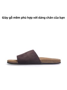 THEMULE | Dép Mule Một Dây Phong Cách Cổ Điển Đế Mềm Đầu Rộng
