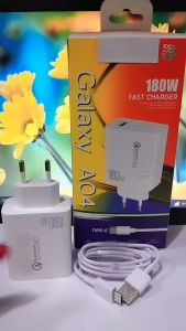 Charger SAM GALAXY A04 180W Fast Charger Support Fast Charging