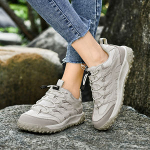 Outdoor Climbing Shoes Mens Womens Anti-slip Breathable Mountain Climbing Shoes Waterproof Shock Absorption Mountain Shoes Soft Bottom Lightweight Off-Road Hiking Shoes