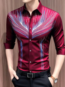 Áo sơ mi áo sơ mi nam  tay dài thanh lịch cho phái mạnh - T33