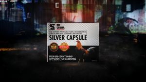 Pit Cobra Silver Capsule Premium Conditioning Supplement for Gamefowls per box of 50 capsules