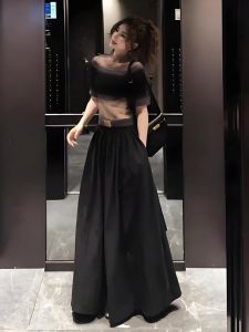 DANTING | Stylish Luxury Dignified Womens Charm Tshirt Dress Set