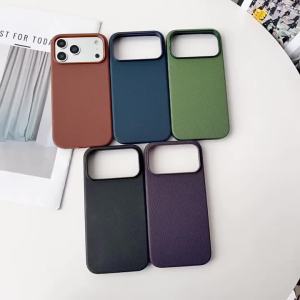 Tech Fabric Woven Magnetic Phone Case for Magsafe IPhone 17 16 Pro Max 17Pro 16Pro IPhone17 IPhone16 Mag Safe Shockproof Cover