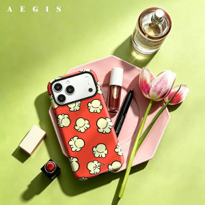 Red Popcorn Double Layer Hard Shell for iPhone 17 16 15 14 Plus 13 Pro Max Anti-Drop Shockproof PC Case