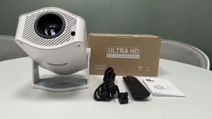 [New Arrival] VIUIO HM400 4K Ultra HD Projector | Dual WiFi 6 & BT 5.0 | Netflix YouTube Prime Video Supported | Home Theater Projector for Phone