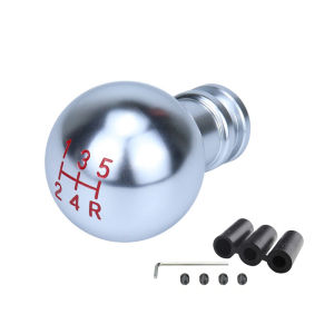 5 Speed Car Gear Shift Knob Aluminium Car Joystick Torsion Head For Manual Transmission Aluminum Alloy Auto M8 M10 M12 Universal