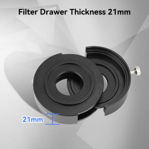 SVBONY SV226 Black Astronomy Filter Drawer for Deep Space Photography and Astronomical Observation Easy to Install and Remove Filters