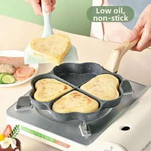 Mini Heart-shaped 4-hole Breakfast Egg Pan