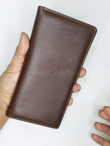 Dompet Kulit Pria Wanita Panjang Original Kulit Garut Resleting