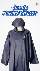 ÁO MƯA PONCHO VẢI BEST