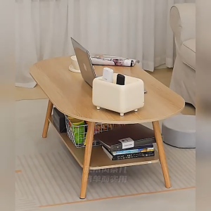 LALA Coffee Table Sofa Living Room Household Bedroom Small Table Nordic Style Tea Table Mdf Board Sofa Meja Teh Meja Kopi Bilik Tamu Papan MDF 沙发小茶几
