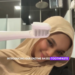 [NEW] Enzim 40 PLUS Enzyme Toothpaste SLS-Free Effective For Sensitive Teeth Bad Breath Halal-Certified 100g
