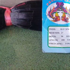 Jaring Burung Hitam Lebar Variasi Panjang 50 Meter & Senar 015