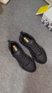 Sepatu XternalStepSure - Sepatu Running Estrada FullBlack Pria Wanita