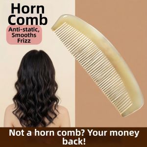 YUYOU | Natural Ox Horn Anti-static Comb