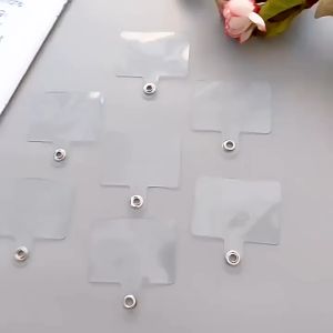BECORATE Transparent Phone Case Lanyard anti-lost Fixed Card Patch Tab Mobile phone Anti-Lost Gasket Hanging