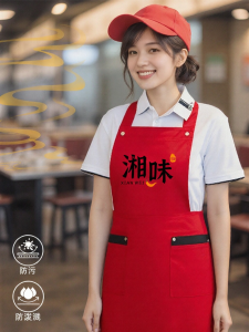 Custom Logo Apron for Cafe and Bakery