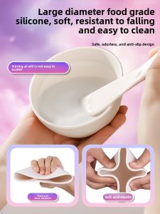 CHUBEISHI | Salon Set Spatula Brush Mixing Bowl for Facial Care