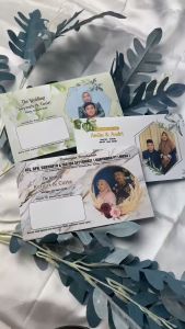 (50 pcs) Undangan Pernikahan UDL O