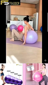 Frasser Gym Ball Fitness 75 cm / Bola Gym /  Bola Yoga Alat Olahraga GYMB 01