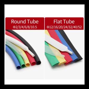 Black Heat Shrink Tube with Glue Dual Wall Thicken Tubing Shrinkable Cable Protector Sleeve Organizador De Cables