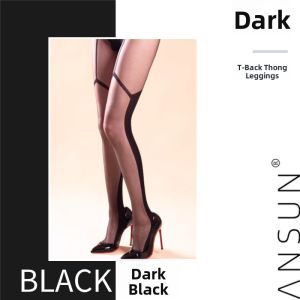 ANSUN | Ultra Thin & Smooth T-Gusset Thigh-High Style Pantyhose