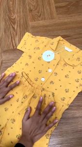 Harlow Kids - Kids New Gauze Cloud Pajamas set/ Piyama Anak/ Pajamas Anak/ Pajamas Katun Anak/ One Set Piyama/ Setelan Anak/ Baju Tidur Anak