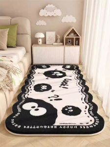 Cute Bedside Plush Room Rug