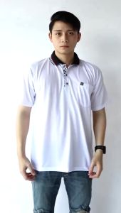 3S-Tshirt - Kaos Polo pria dewasa saku | kaos kerah pria polo shirt saku lengan pendek