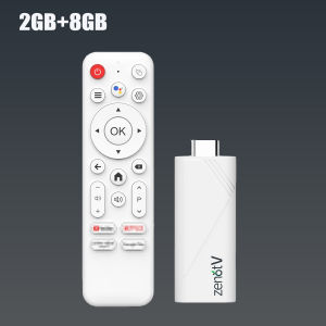 ZENOTV Allwinner H313 Quad Core Android TV Stick  4K HDR Wifi6 Voice Assistant Media Player Smart TV Box