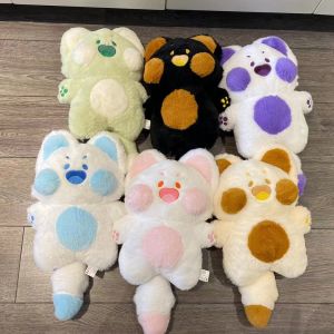 Kiddo zone 40cm Cute Kitty Dudu Cat Plush Stuffed Toy Fluffy Cartoon Animal Kid Birthday plushie Gift